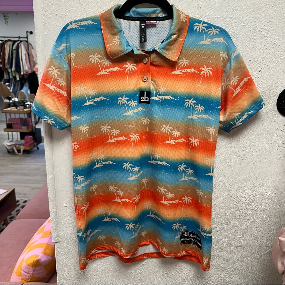 Out of Bounds Hawaiian Golf shirt